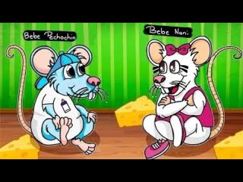 MINECRAFT NOS CONVERTIMOS EN RATAS 🐭🧀BEBE PECHOCHIN Y BEBE NANI Y BEBE NOB EN GATO