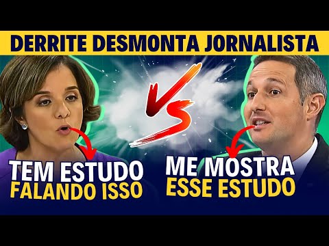 Derrite ENFRENTA e REBATE lacração contra a PolÃcia no Roda Viva