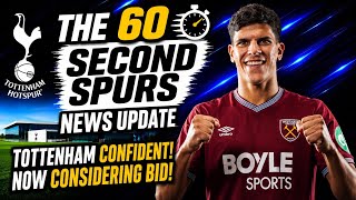 THE 60 SECOND SPURS NEWS UPDATE: Club Confident of Signing Mateus Fernandes; Now Considering Bid!