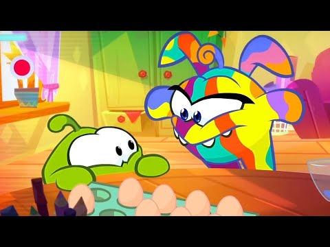 Learn Hindi With Om Nom |🎨 Om Nom Face Painting | Learn Fun Colors With OM NOM