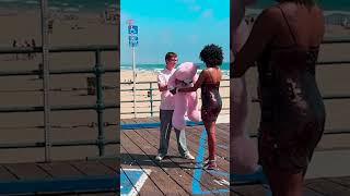 Karma 😂 Strikes Back at the Beach with a Teddy Bear! #karma #beachfun #shorts