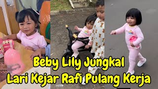 BEBY LILY JUNGKAL LARI KEJAR RAFI AHMAD PULANG KERJA, RAYANZA JERIT