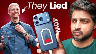 Truth Behind Apple's 40w Charging | iPhone 17 Series