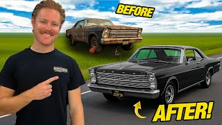 '66 Galaxie Get's a Complete CHEAP Transformation!