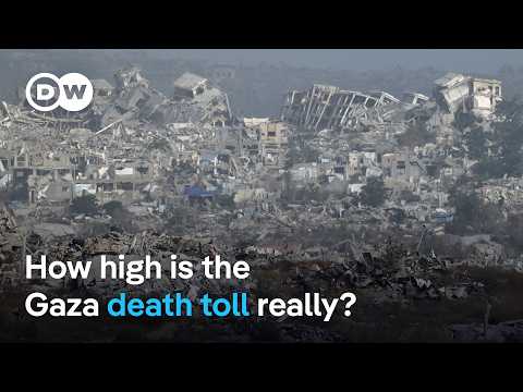 YouTube video thumbnail: New Research Puts Gaza Death Toll Much Higher Than Reported