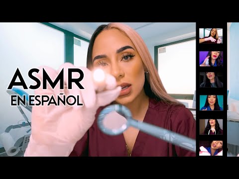 3 hrs de ASMR Cuidados Médicos y Tratamientos que te Encantaran ! / ASMR en Español / Compilación