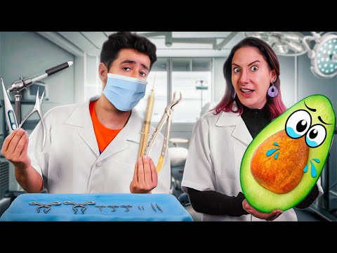 Fizemos Cirurgias em Frutas | Gabriel e Shirley 2.0