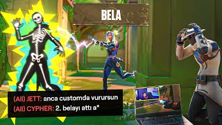 Karşımıza gelen Ghostları Neonla oyundan soğuttum (2 BELA) /VALORANT/