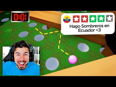 Suscriptor de ECUADOR hace SOMBREROS en GOLF IT
