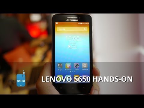 (ENGLISH) Lenovo S650 hands-on