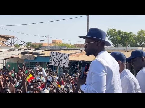 🛑DIRECT: SUIVEZ LA CARAVANE NATIONALE DE OUSMANE SONKO à KIDIRA