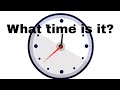 Understanding Time on an Analog Clock