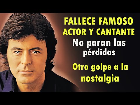 ¿Lo recuerdas como actor o como cantante? Un gran talento