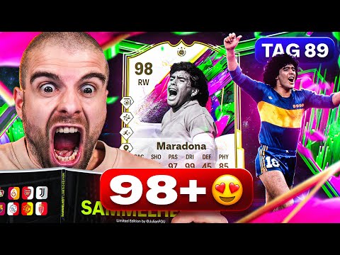 Mein erster 98er !! ๐ฑ๐ฅ Kann ich ALLE KARTEN SAMMELN in EA FC 25? TAG 89 ๐ฅผ๐งช