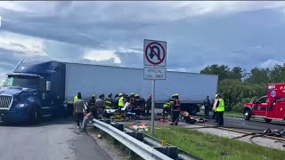 Big rig driver in deadly Florida Turnpike crash faces homicide, deportation charges
