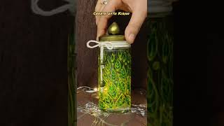 DIY Glass jar painting, best out of waste craft #shorts #youtubeshorts #diy