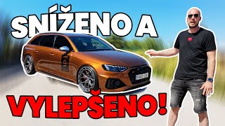 Proměna naší Audi RS4! Nový výfuk, kola a podvozek | RNGD