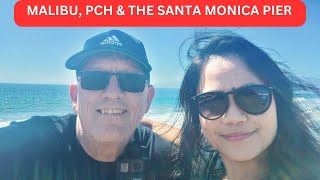 A DRIVE THROUGH MALIBU, SANTA MONICA PIER, PACIFIC PALISADES & BRENTWOOD 4K VIDEO