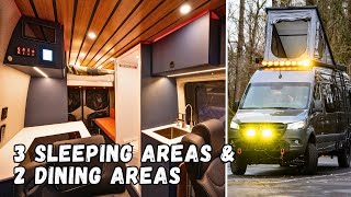 2nd Van Build TOUR - What Did He Learn from Van 1 to Van 2?