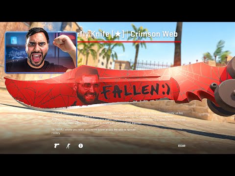 eu to emocionado até agora... CONSEGUI a ButterFalleN Knife no CS 2 (igual a do professor)