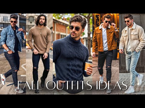 Winter Outfit Ideas For Men 2024 | Fall Outfits For Men | Men's Fashion Ideas