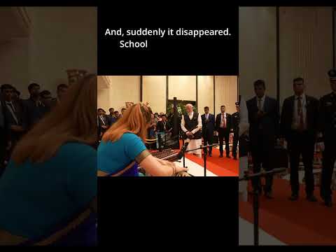 Chinese artist playing Tabla Sitar Santoor Vande Mataram in SCO 2025
