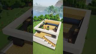 Minecraft Modern House🏡 #minecraft #shorts