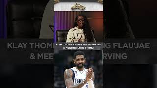 Klay Thompson Texting Flau’jae Johnson, Being Busy With Megan Thee Stallion & Meeting Kyrie Irving
