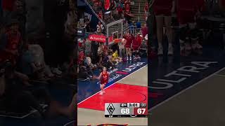 Caitlin Clark steals it scores 🔥 #wnbahighlights #basketballshorts #indianafever