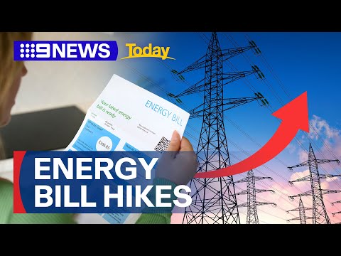 YouTube video thumbnail:  Energy Bill Hikes Expected for Aussie Households