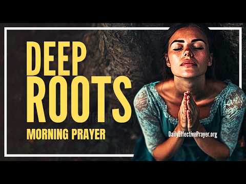 Be So Rooted In God That The Winds Of Life Cannot Move You | Blessed Morning Prayer To Start The Day