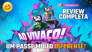 COMPLETEI O NOVO PASSE BOOYAH AO VIVAÇO! SERÁ ESSE UM DOS MELHORES DO ANO!? GARENA FREE FIRE