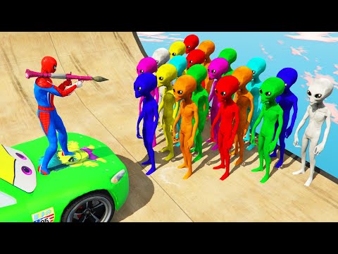 GTA 5 Gameplay Ragdolls SPIDERMAN VS DAME TU COSITA (Euphoria Physics Funny Moments)