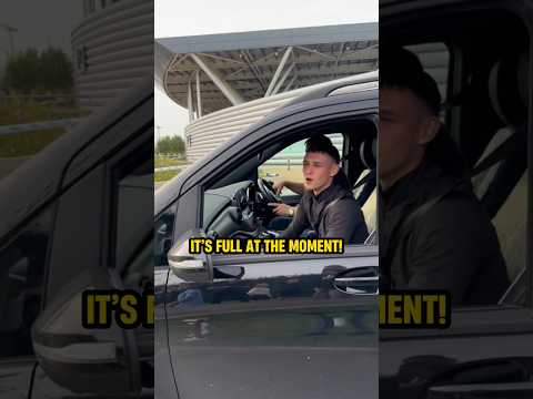He asked if he could jump in Phil Foden’s car 😂🤣 #football #footballshorts #mancity TT/ @Chabioo