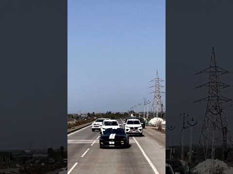 Mr. Indian Hacker 😈Mustang GT x Fortuner Kafila Driving #trendingshorts #legender #youtubeshorts
