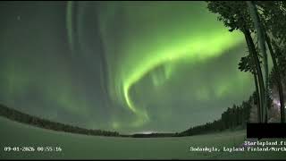 8.-9.1. -26 Sodankylä Northern Lights