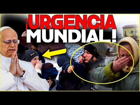 🚨 ¡URGENCIA MUNDIAL! LA HUMANIDAD SERÁ CONMOVIDA por estas PODEROSAS PALABRAS DEL PAPA LEÓN XIV