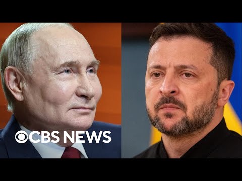 YouTube video thumbnail: Zelenskyy Say he Will Meet With U.S., Others on Potential Putin Talks