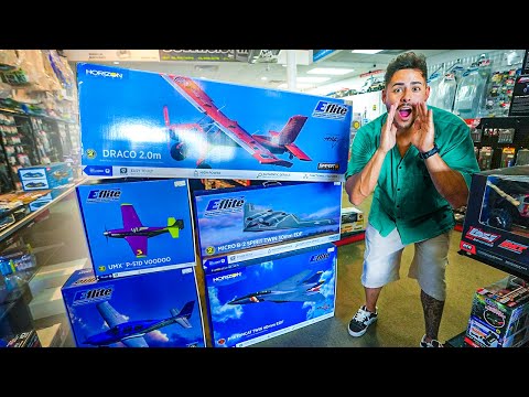 FUI NA LOJA DE AVIÕES DE CONTROLE REMOTO E GASTEI 15.000 REAIS