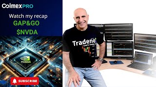 Shorting $NVDA with my Gap&Go strategy