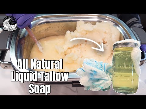 All Natural Liquid TALLOW Soap!