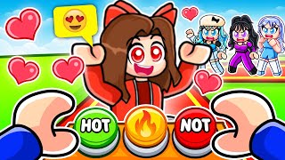 Roblox Ayush Plays HOT OR NOT With CRAZY FAN GIRLS...