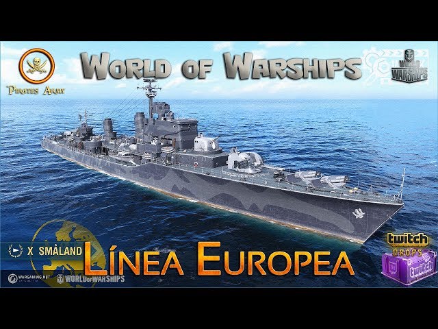 World of Warships Español CC EU - Línea Europea Test - European Ships WiP