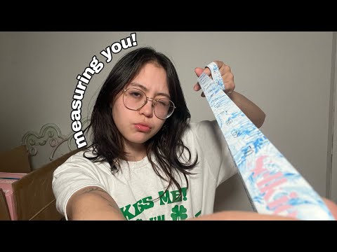 ASMR Measuring You Quickly