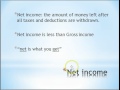 Career Planning and Income Concepts
