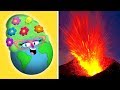 Exploring How Volcanoes Erupt and the Earth's Layers