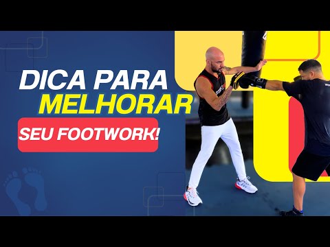 Como melhorar o footwork usando o saco de pancadas