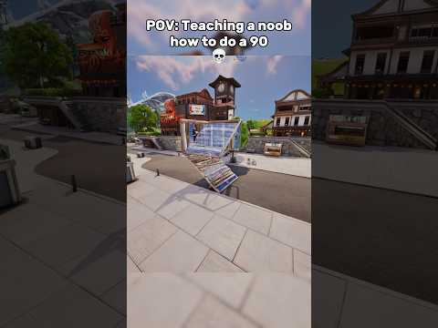 Teaching A Noob 😭 #fortnite #fortniteclips