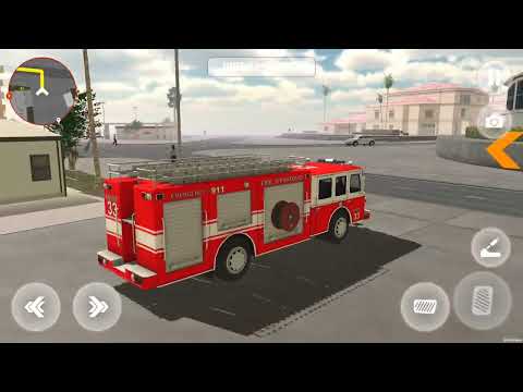 FIRE TRUCK RESCUE MISSION GAME - Android Gameplay hd