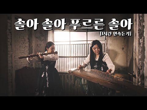 [1시간 연속] 솔아 솔아 푸른 솔아 🎵 대금 & 가야금@YEJIgayageum  | 3.1절 기념 힐링 국악